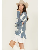 Rock & Roll Denim Women's Star Sweater