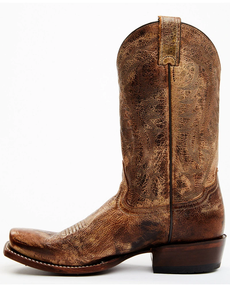 Moonshine Spirit Men's Distressed Western Boots - Square Toe