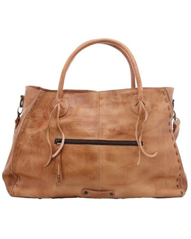 Bed Stu Women's Rockaway Tan Rustic Convertible Travel Bag