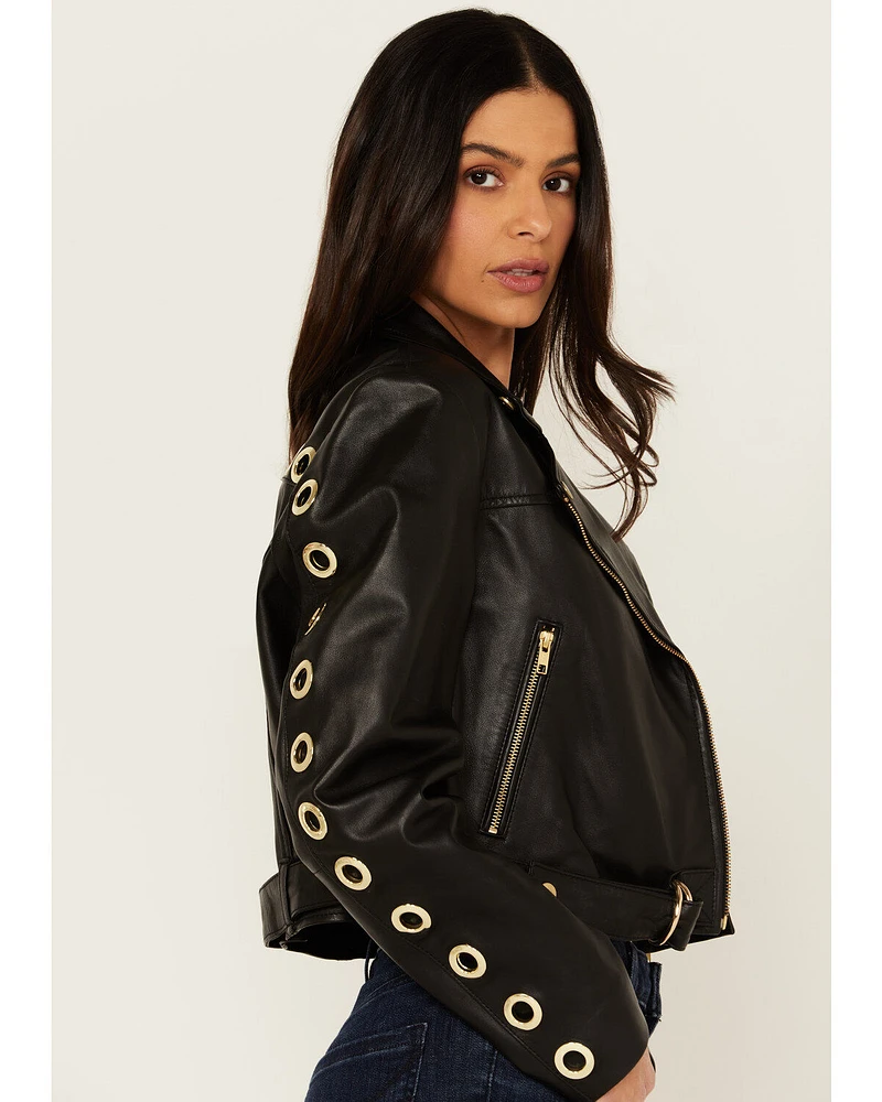 Cleobella Women's Baxter Leather Jacket