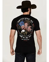 Howitzer Men's Patriot Eagle Short Sleeve Graphic T-Shirt