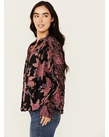 Free People Women's Maraya Floral Printed Top