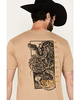 Moonshine Spirit Men's Card Player Short Sleeve Graphic T-Shirt