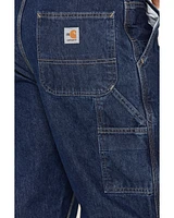 Carhartt Men's Flame-Resistant Denim Dungaree Work Pants