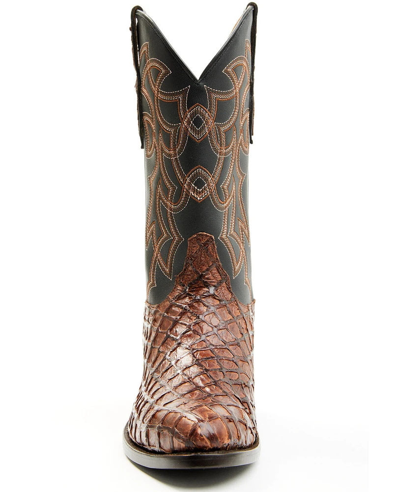 Cody James Men's Exotic Pirarucu Western Boots - Round Toe