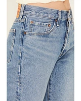Levi's Women's 501® Medium Wash Field Notes Straight Jeans