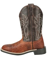 Smoky Mountain Boys' Presley Western Boots - Broad Square Toe