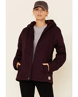 Ariat Women's Plum Perfect Rebar Duracanvas Insulated Zip-Front Work Jacket