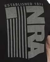 NRA Men's Tactical Flag Short Sleeve Graphic T-Shirt