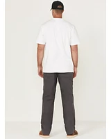 Lucky Brand Workwear Men's Double Knee Canvas Work Pants