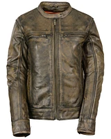 Milwaukee Leather Women's Distressed Vented Scooter Jacket - 5X