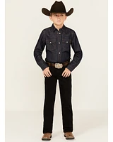 Wrangler Retro Boys' Slim Straight Stretch Denim Jeans