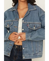 Levi's Women's Switch Stitch Medium Wash 90s Trucker Jacket