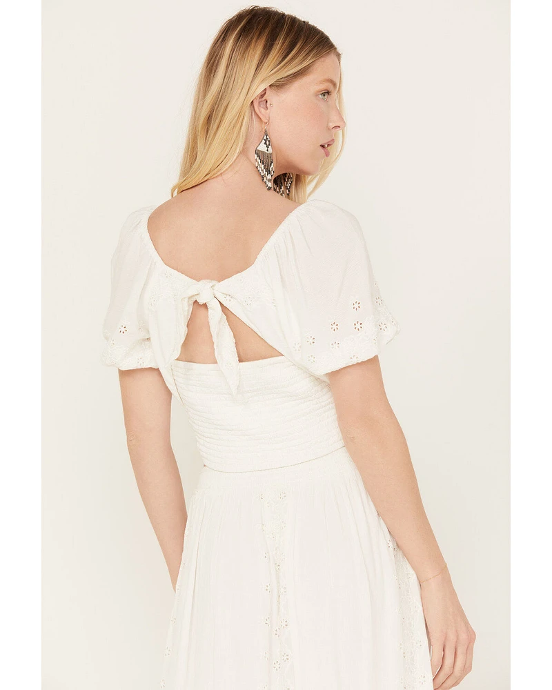 Idyllwind Women's Peony Cropped Top