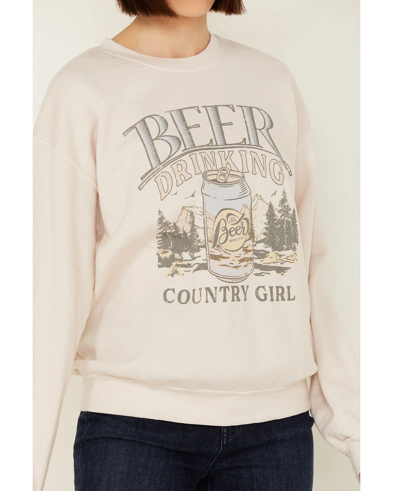 Youth Revolt Women's Beer Drinking Sweatshirt