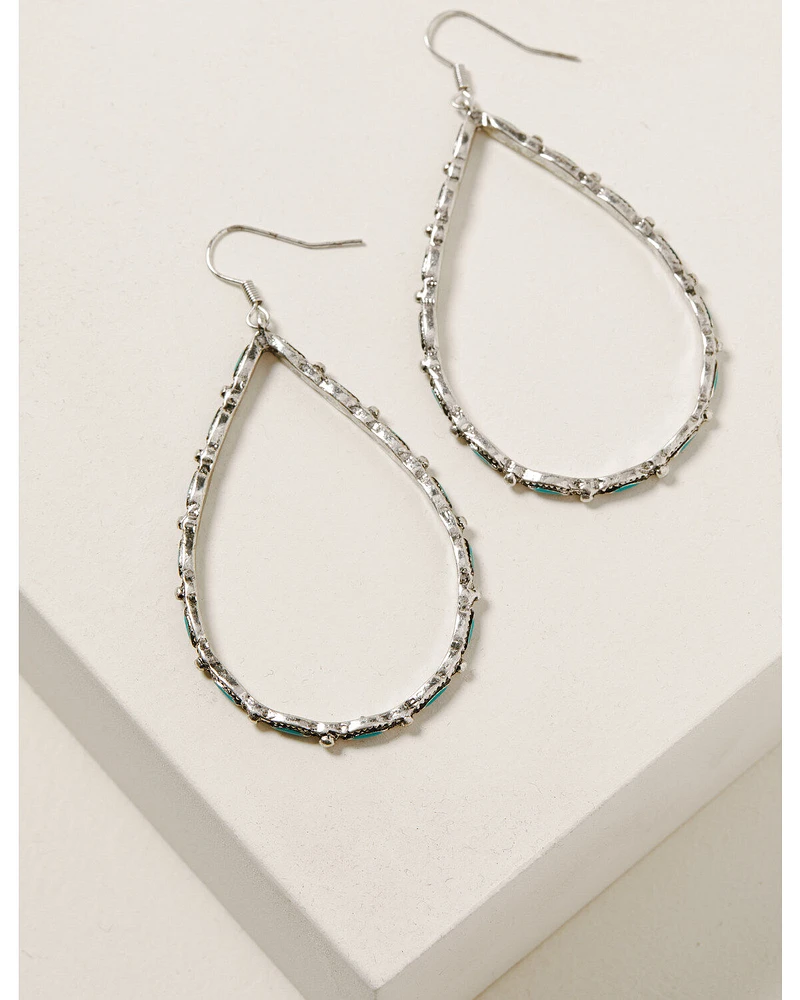 Idyllwind Women's Around We Go Turquoise Earrings