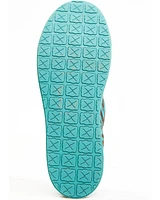 Twisted X Women's Southwestern Pattern Casual Kicks Slip-On Shoes - Moc Toe