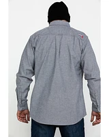 Ariat Men's FR Solid Durastretch Long Sleeve Work Shirt - Tall