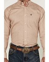 Ariat Men's Frazier Geo Print Long Sleeve Button-Down Western Shirt