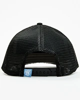 Smith & Wesson Men's Black Rubber Patch Baseball Cap