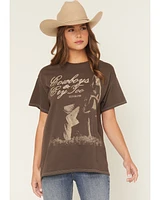 Merch Traffic Women's Kelsea Ballerini Cowboys Cry Too Short Sleeve Graphic Tee