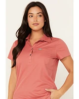 Ariat Women's Rebar Foreman Short Sleeve Polo Shirt