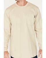 Hawx Men's Long Sleeve Pocket Work Shirt - Big & Tall