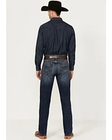 Ariat Men's M2 Bradford Cleveland Dark Wash Relaxed Bootcut Rigid Jeans - Big