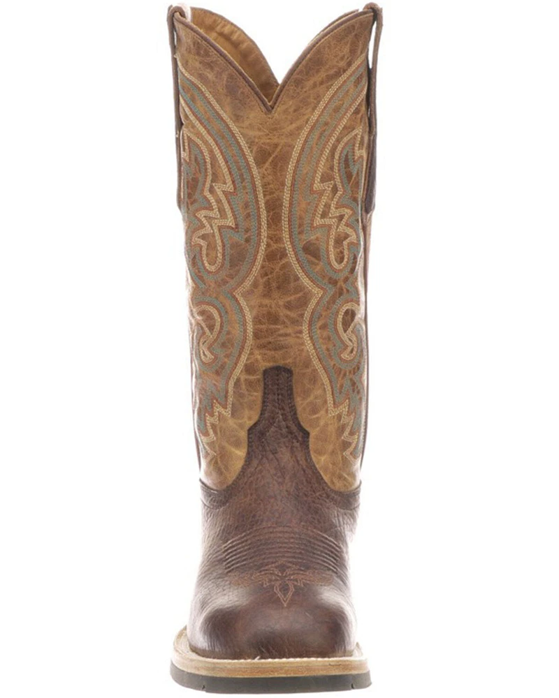 Lucchese Women's Ruth Cowhide Leather Western Boot - Square Toe