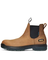 Ariat Men's Turbo Chelsea Waterproof Work Boots - Soft Toe