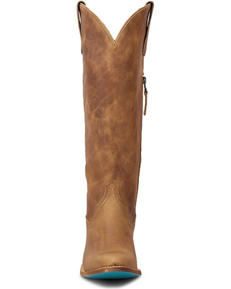 Lane Women's Plain Jane Tall Western Boots - Round Toe