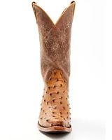 Shyanne Women's Daisie Exotic Full Quill Ostrich Western Boots - Snip Toe