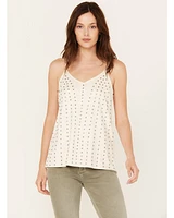 Vocal Women's Studded Faux Suede Cami