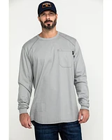 Hawx Men's FR Pocket Long Sleeve Work T-Shirt - Tall