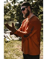 Carhartt Men's Loose Fit Heavyweight Long Sleeve Graphic Work T-Shirt