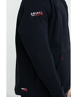Ariat Men's FR Primo Fleece Logo Work Hooded Sweatshirt - Tall