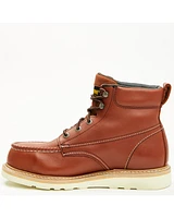 Wolverine Men's 6" Moc Toe Exclusive Wedge Work Boots - Steel