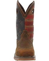 Durango Men's Maverick Waterproof Western Work Boots - Composite Toe