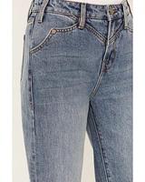 Rock & Roll Denim Women's Medium Wash High Rise Bootcut Jeans