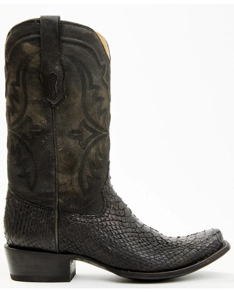 Corral Men's Exotic Python Western Boots - Square Toe