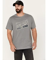 Brothers and Sons Men's Outdoors Logo Short Sleeve Graphic T-Shirt