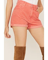 Rolla's Women's High Rise Corduroy Dusters Slim Shorts