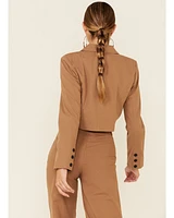 The Now Women's Cropped Blazer