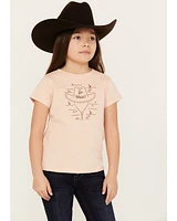 Shyanne Girls' Go West Short Sleeve Graphic Tee