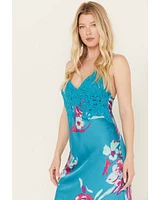 Free People Women's Forever Yours Floral Sleeveless Maxi Dress