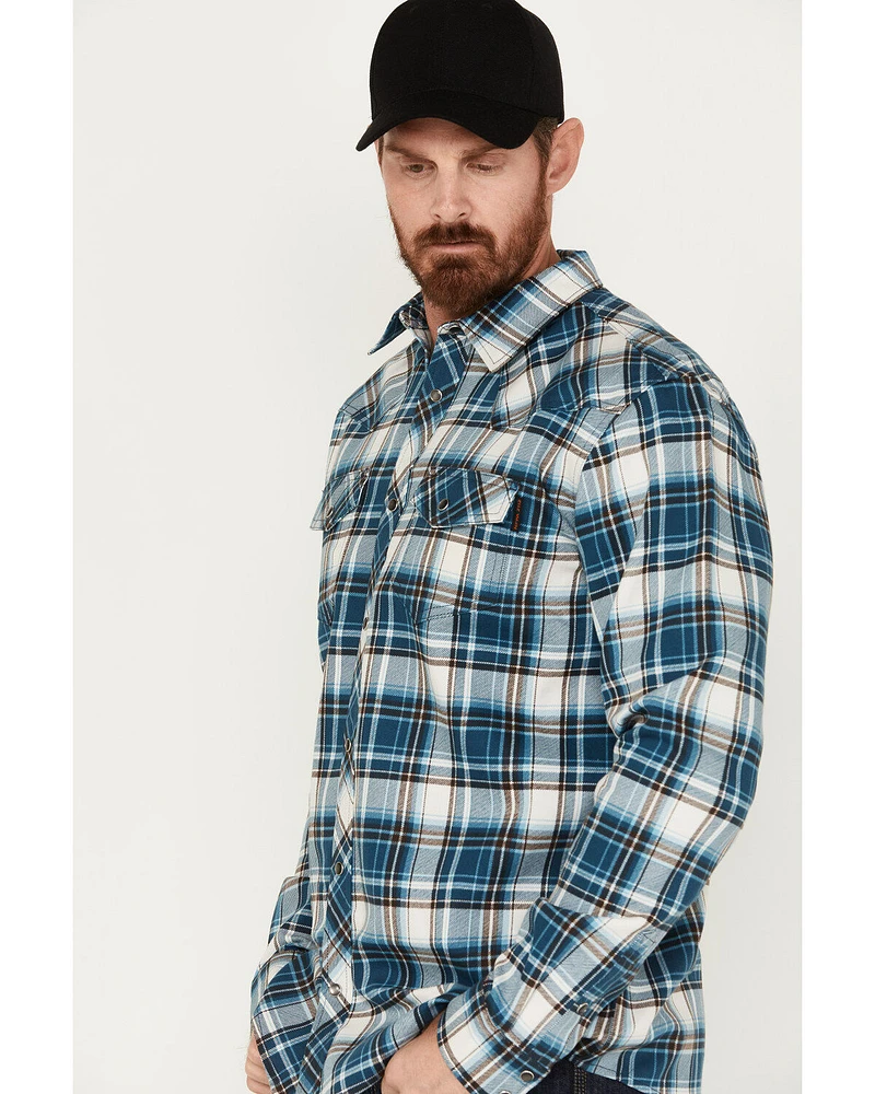 Cody James Men's FR Check Plaid Long Sleeve Work Shirt