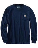 Carhartt Men's Loose Fit Heavyweight Logo Long Sleeve Work Shirt