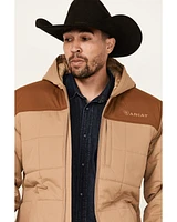 Ariat Men's Color Block Insulated Hooded Jacket