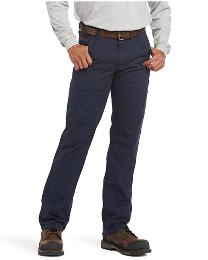 Ariat Men's FR M5 Stretch DuraLight Canvas Stackable Straight Work Pants