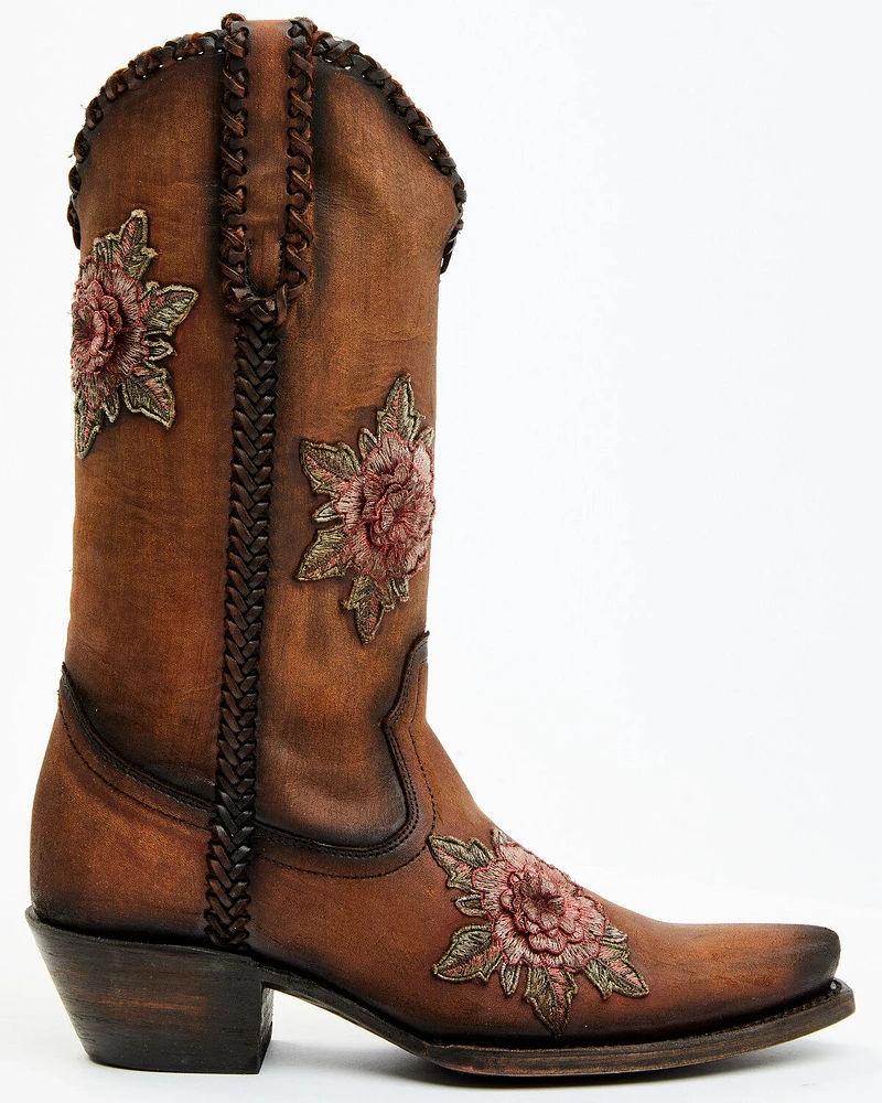 Shyanne Women's Amaryllis Western Boots - Snip Toe